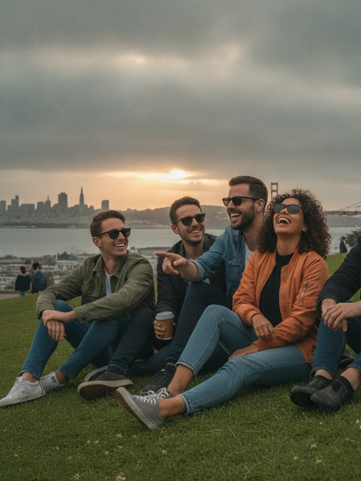 Van Life community in San Francisco